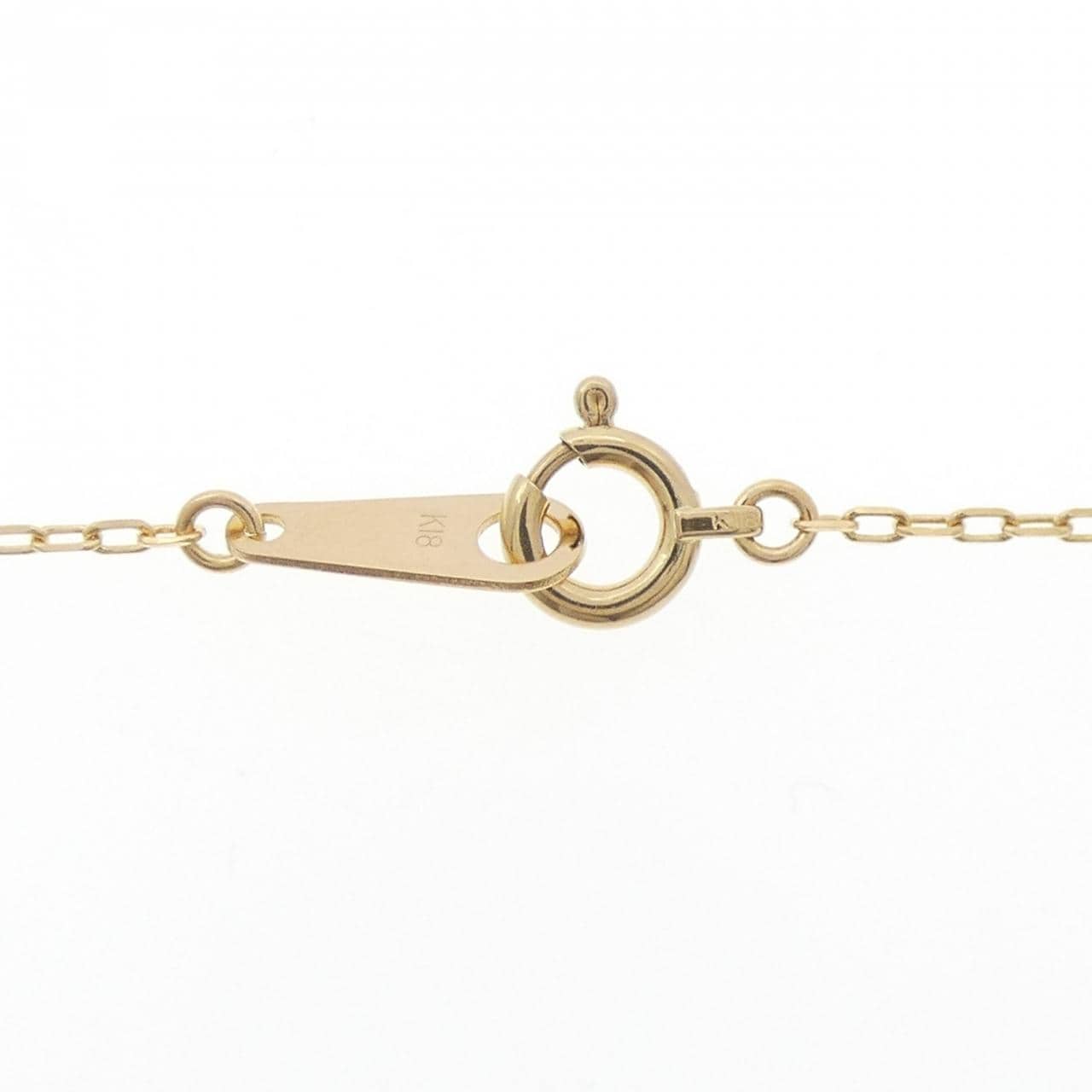 K18YG ブルートパーズ ネックレス