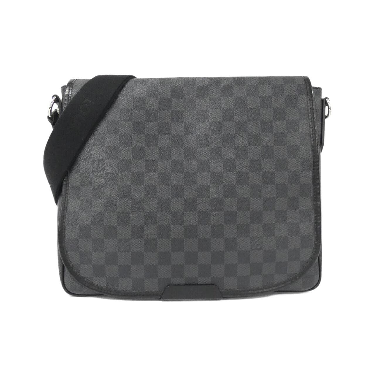 LOUIS VUITTON Damier Graphite Daniel MM N58029 单肩包