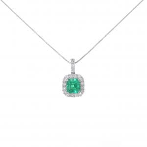 PR900/PT850 エメラルド ネックレス 1.97CT コロンビア産
