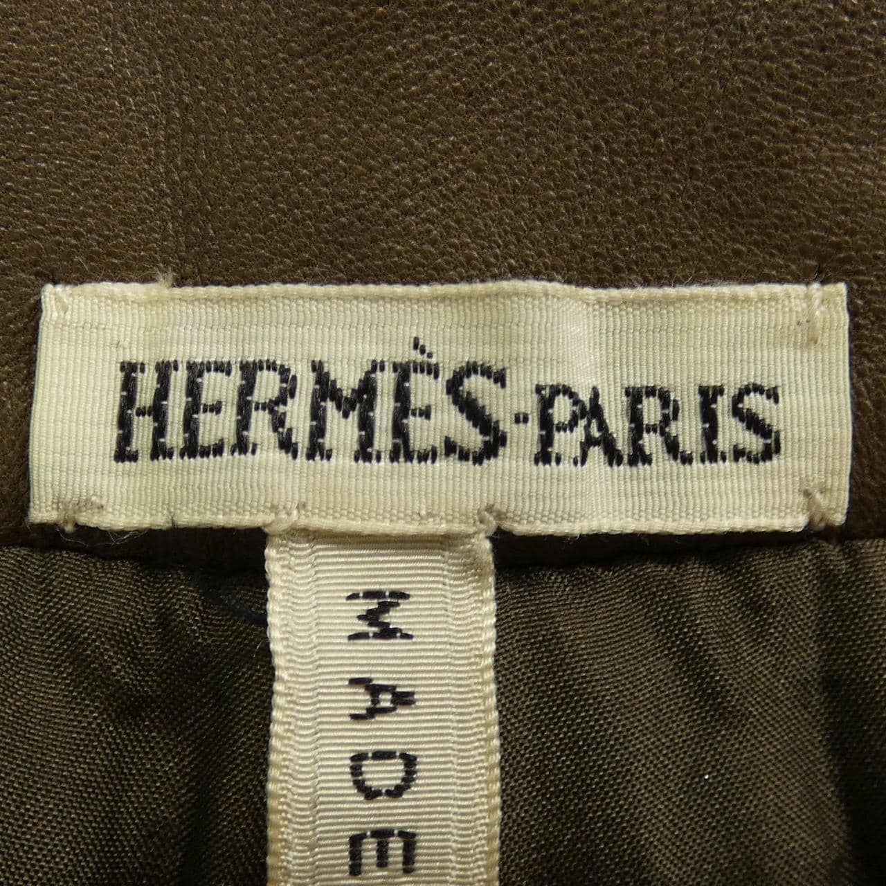【ヴィンテージ】エルメス HERMES フロントジップ パンツ