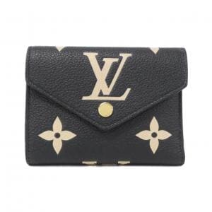 ルイヴィトン バイカラー モノグラム アンプラント ポルトフォイユ ヴィクトリーヌ M80968 財布