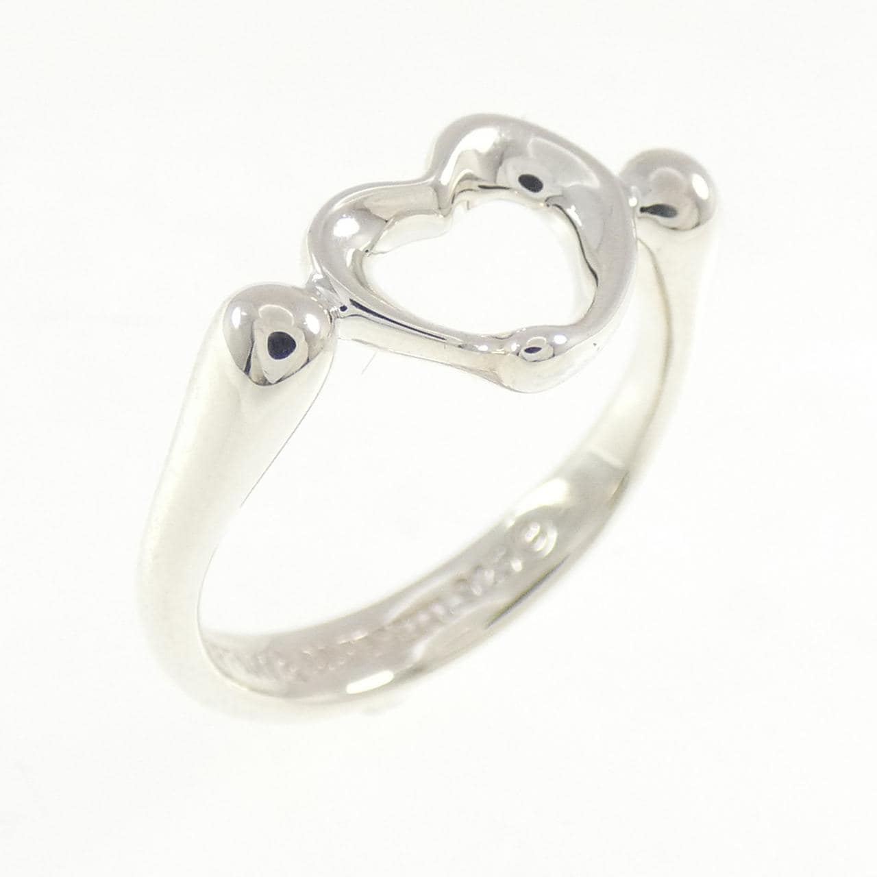 ティファニー オープンハート リング