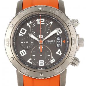 【ノーメンテナンス還元価格】エルメス クリッパーダイバークロノメカニック コンビ CP2.941 SSxTI 自動巻