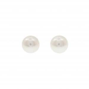 PT900 アコヤパール ピアス 6.7mm