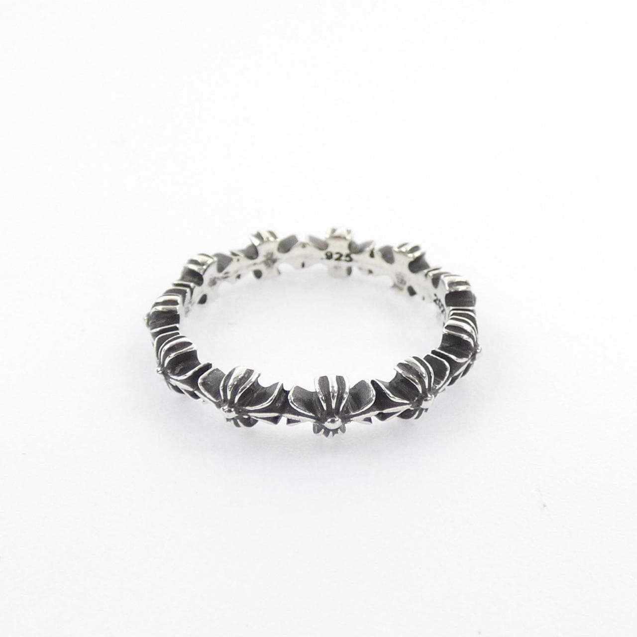 クロムハーツ CHROME HEARTS TINY E CH PLS BAND 207192003SLV RING
