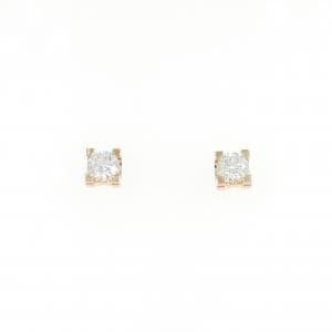 カルティエ C ドゥ カルティエ ピアス 0.19CT 0.19CT D-E VVS1-2 3EXT