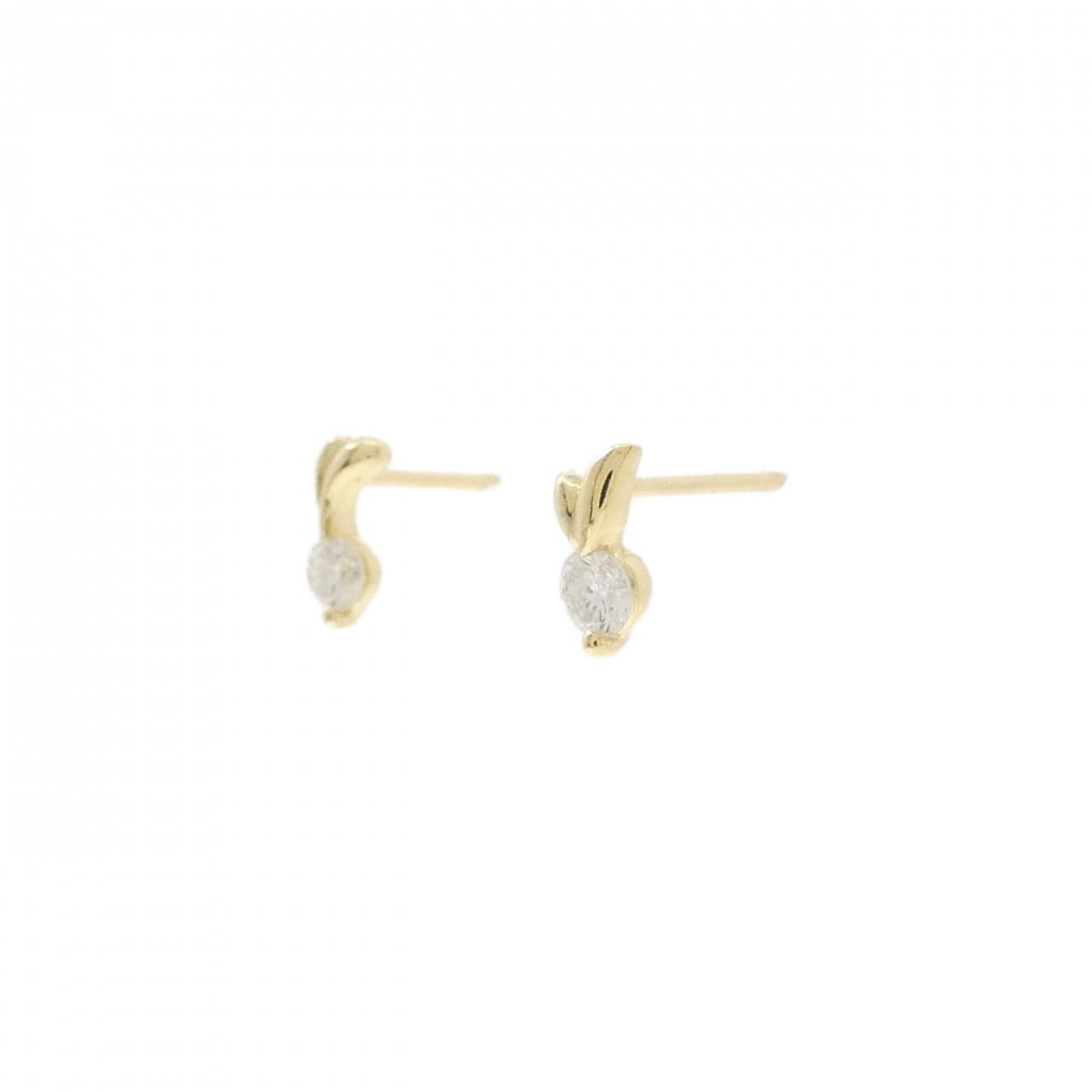 K18YG ダイヤモンド ピアス 0.20CT