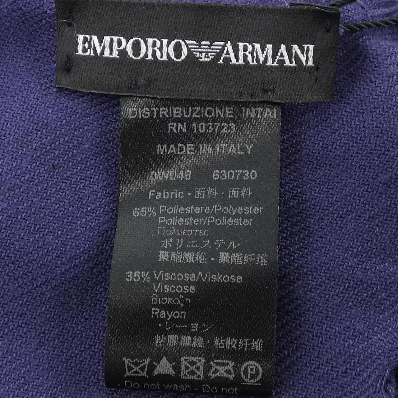 エンポリオアルマーニ EMPORIO ARMANI MUFFLER
