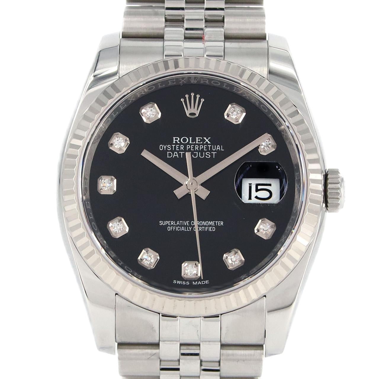 ROLEX Datejust 116234G SSxWG自动上弦随机编号