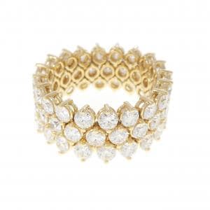 750YG フルエタニティ ダイヤモンド リング