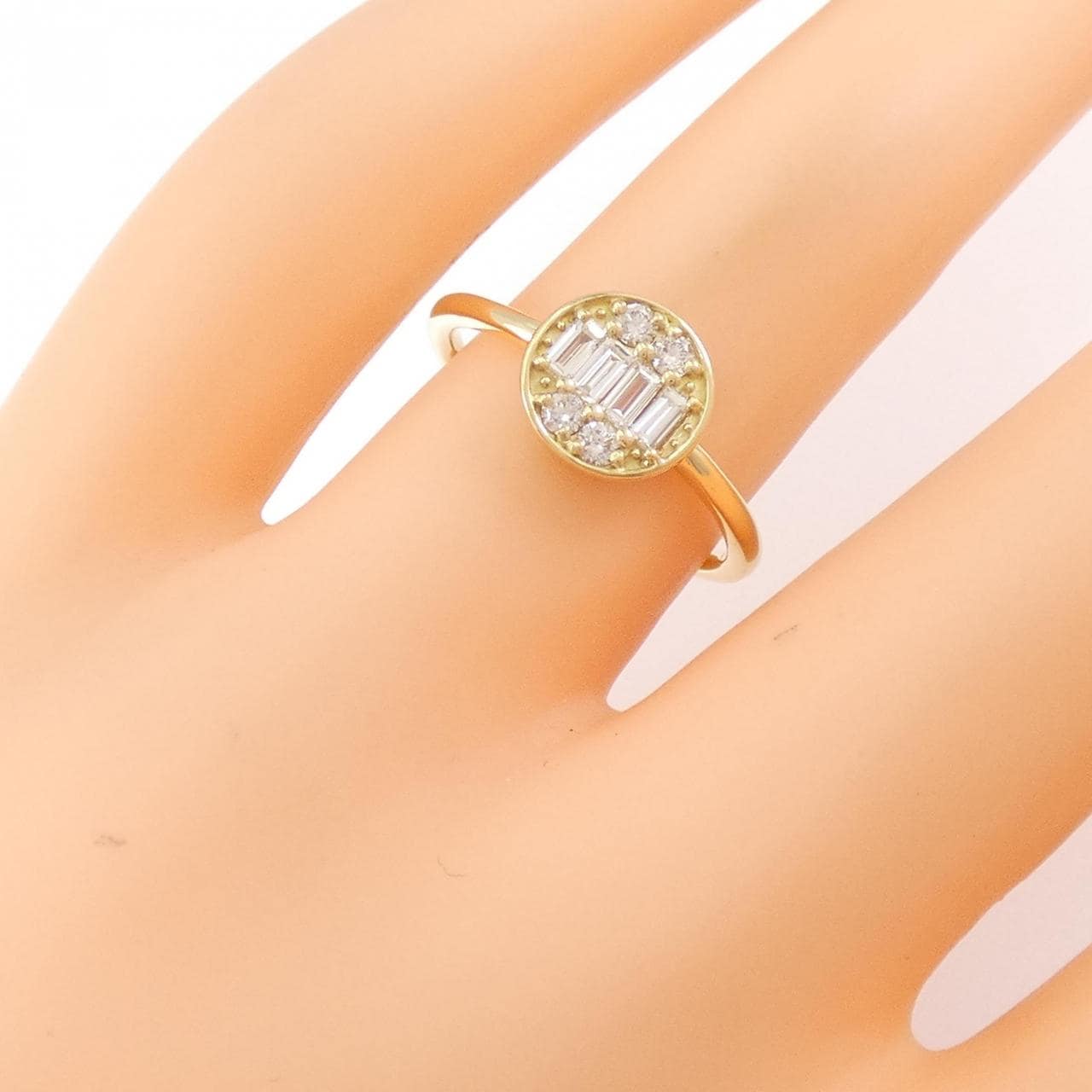 [新品] K18YG钻石0.30CT
