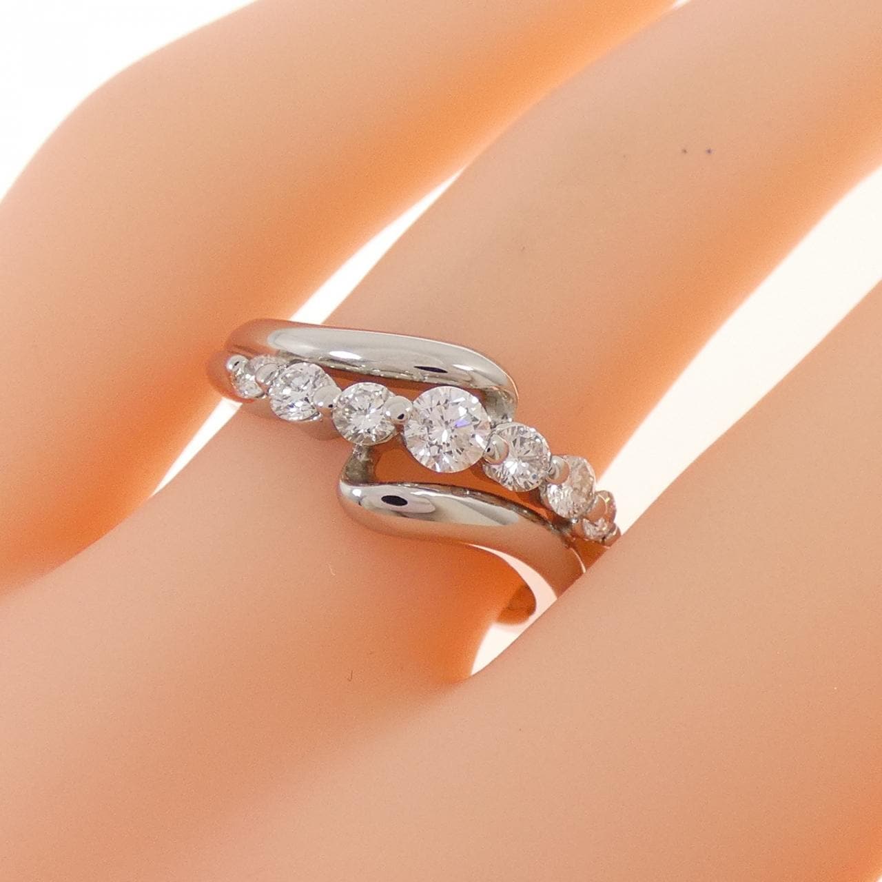PT900 ダイヤモンド リング 0.50CT