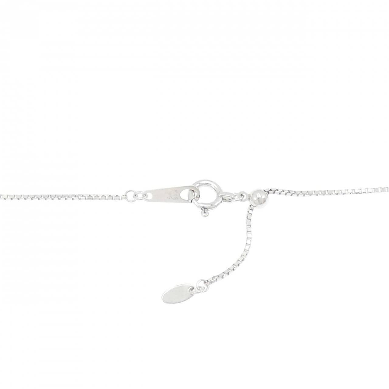 750WG/K18WG ダイヤモンド ネックレス 0.87CT