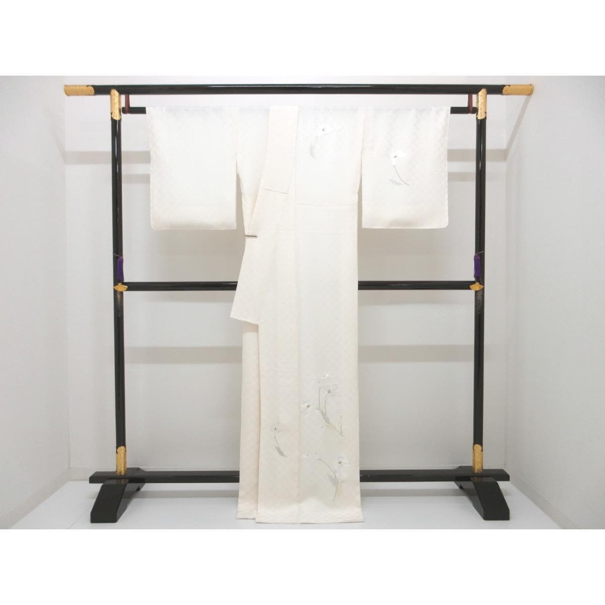 【新品】訪問着　刺繍加工