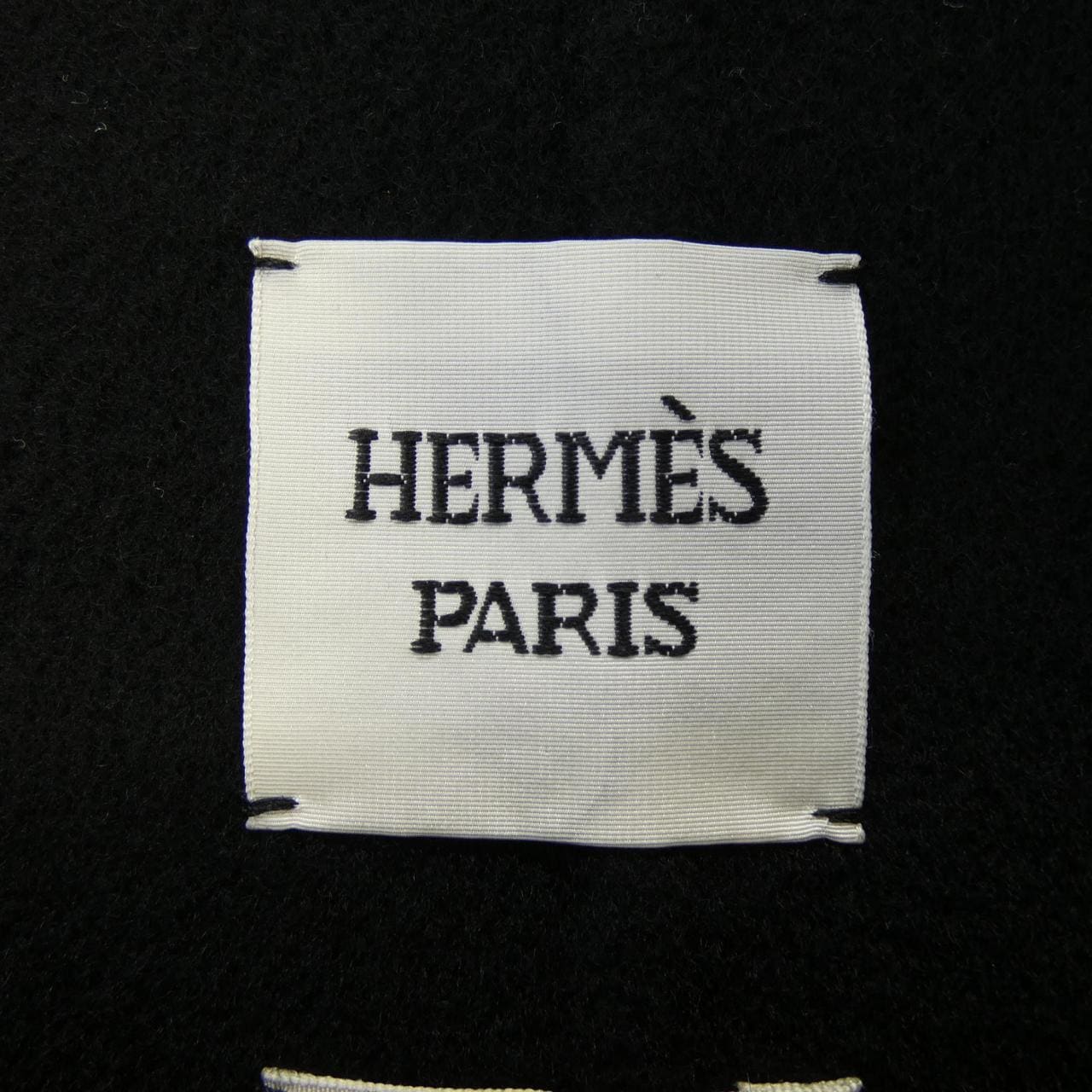 エルメス HERMES ダブルフェイス ロングジレ 3E0223DB ロングベスト