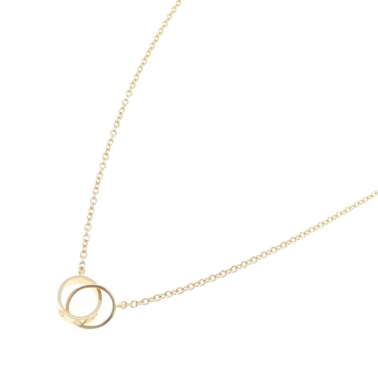 カルティエ ベビーラブ ネックレス