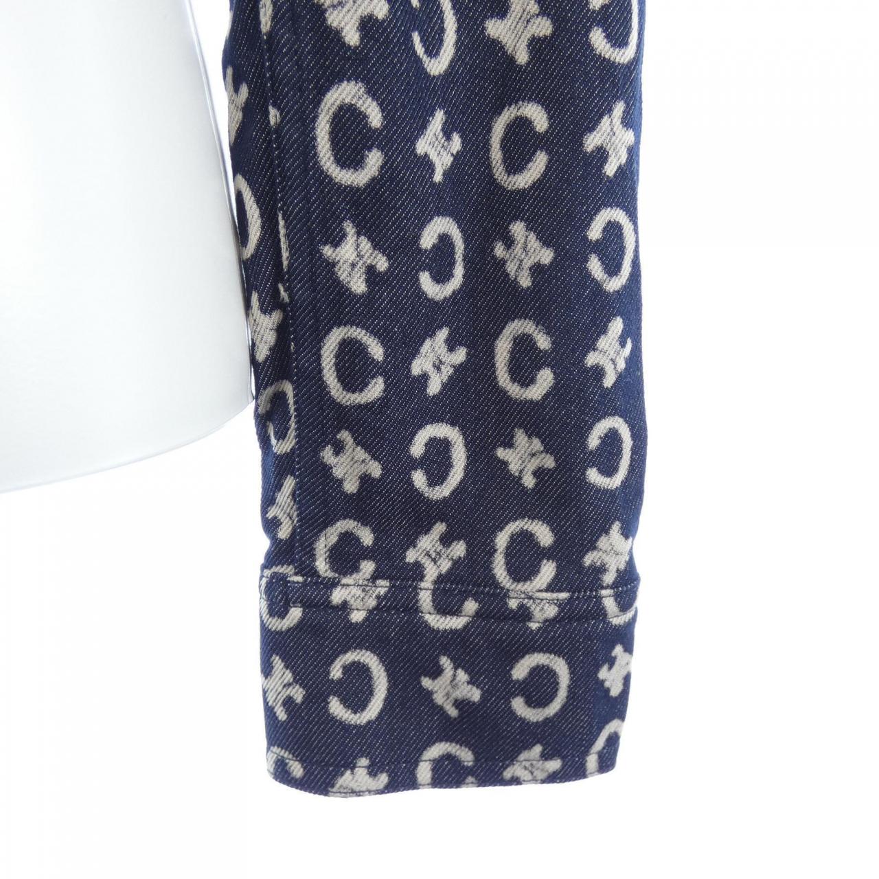 セリーヌ CELINE マカダム F011508T/3710 デニムジャケット