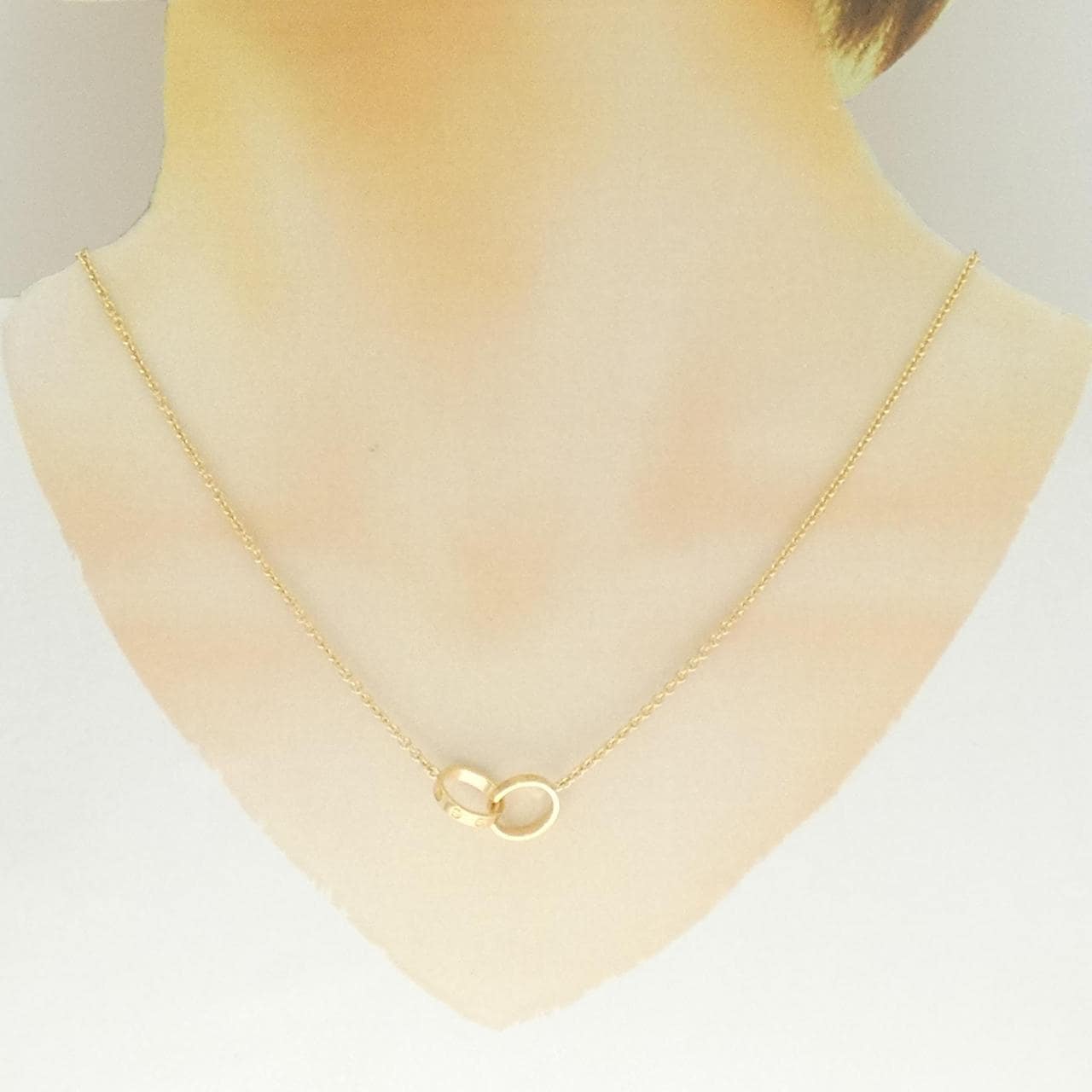 カルティエ ベビーラブ ネックレス