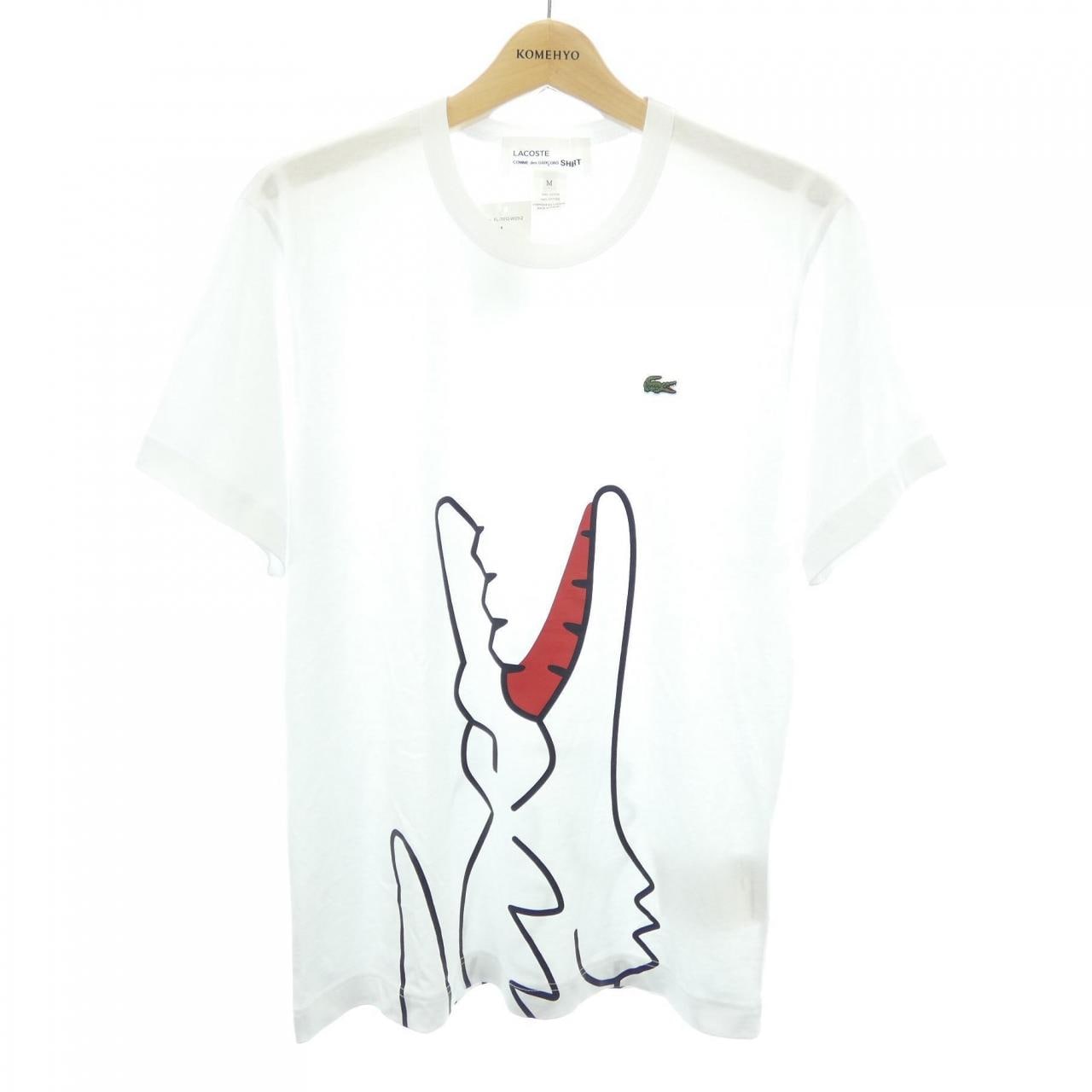 コムデギャルソン COMME des GARCONS FL-T012 LACOSTE Tシャツ