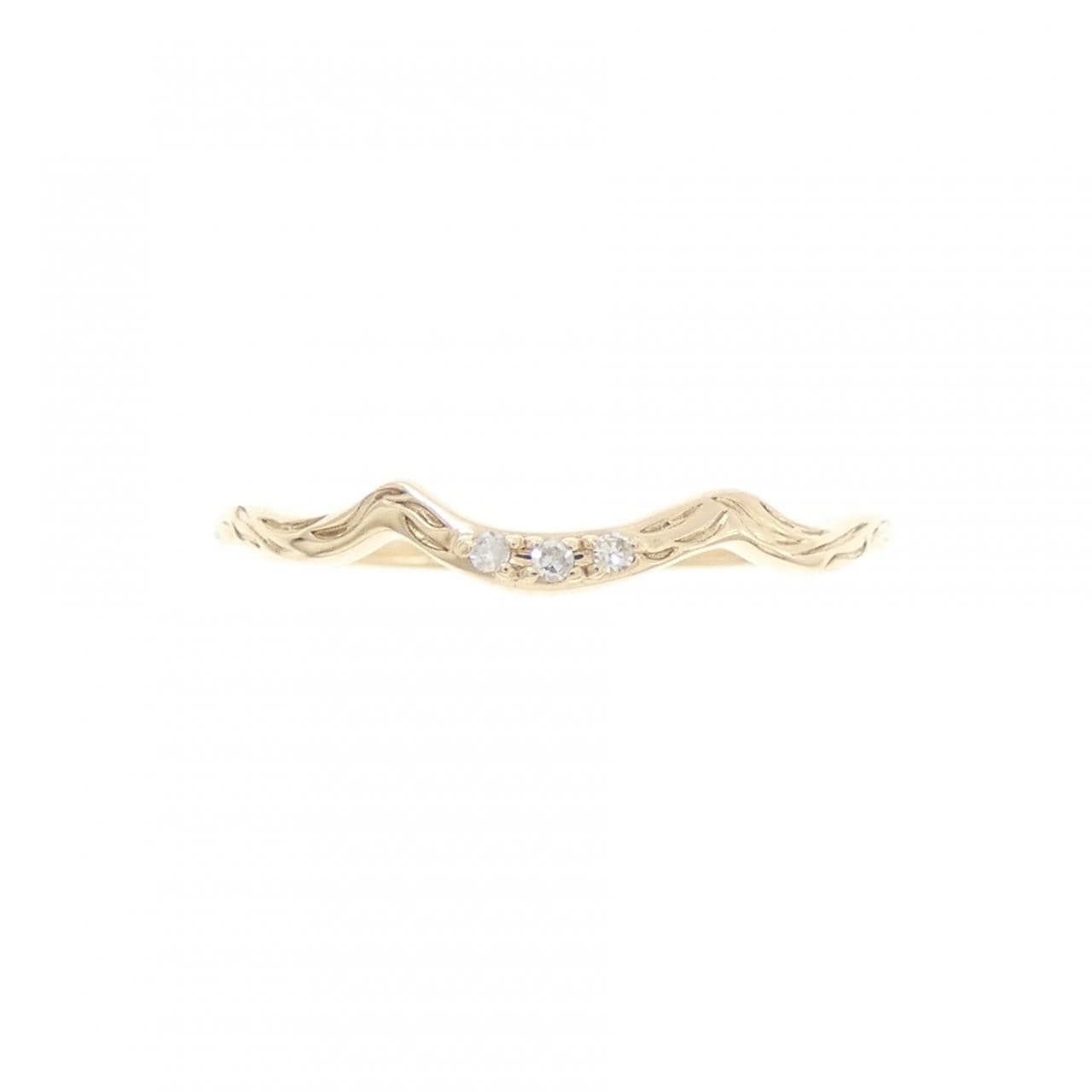 アガット ダイヤモンド リング 0.01CT