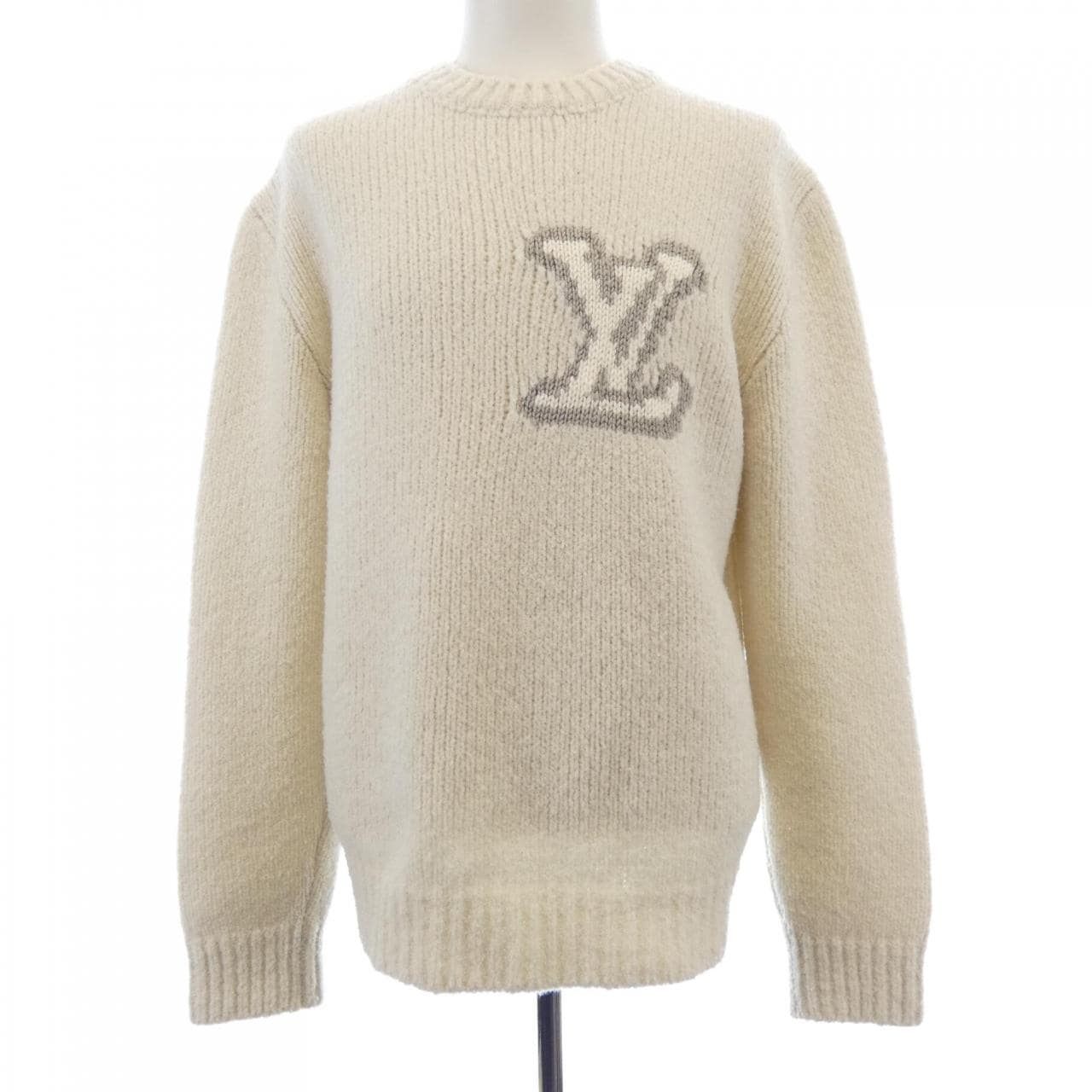 ルイヴィトン LOUIS VUITTON LV　インターシャ　クルーネック HQN45WQNC ニット