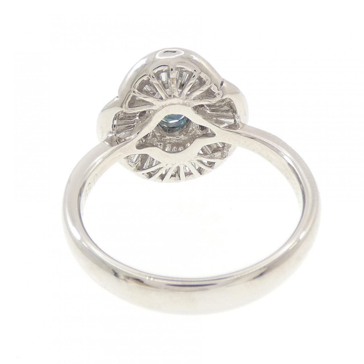 PT900 アレキサンドライト リング 0.58CT