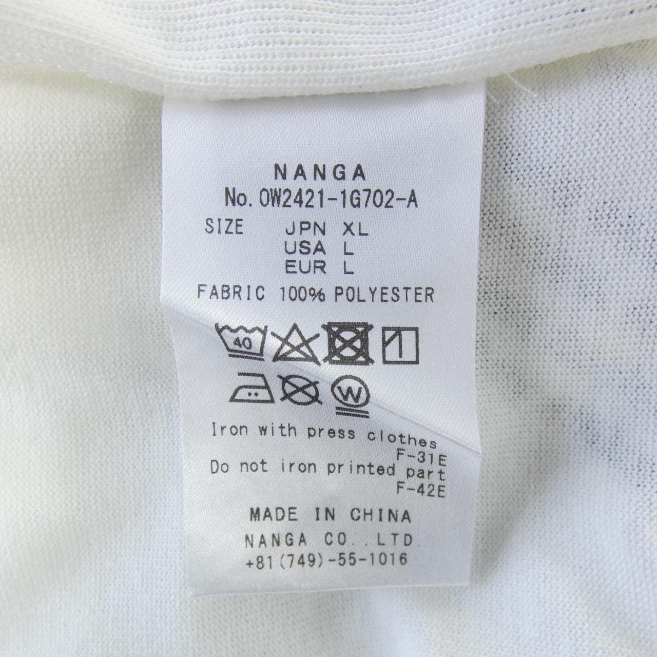 ナンガ NANGA WINDANDSEA Tシャツ