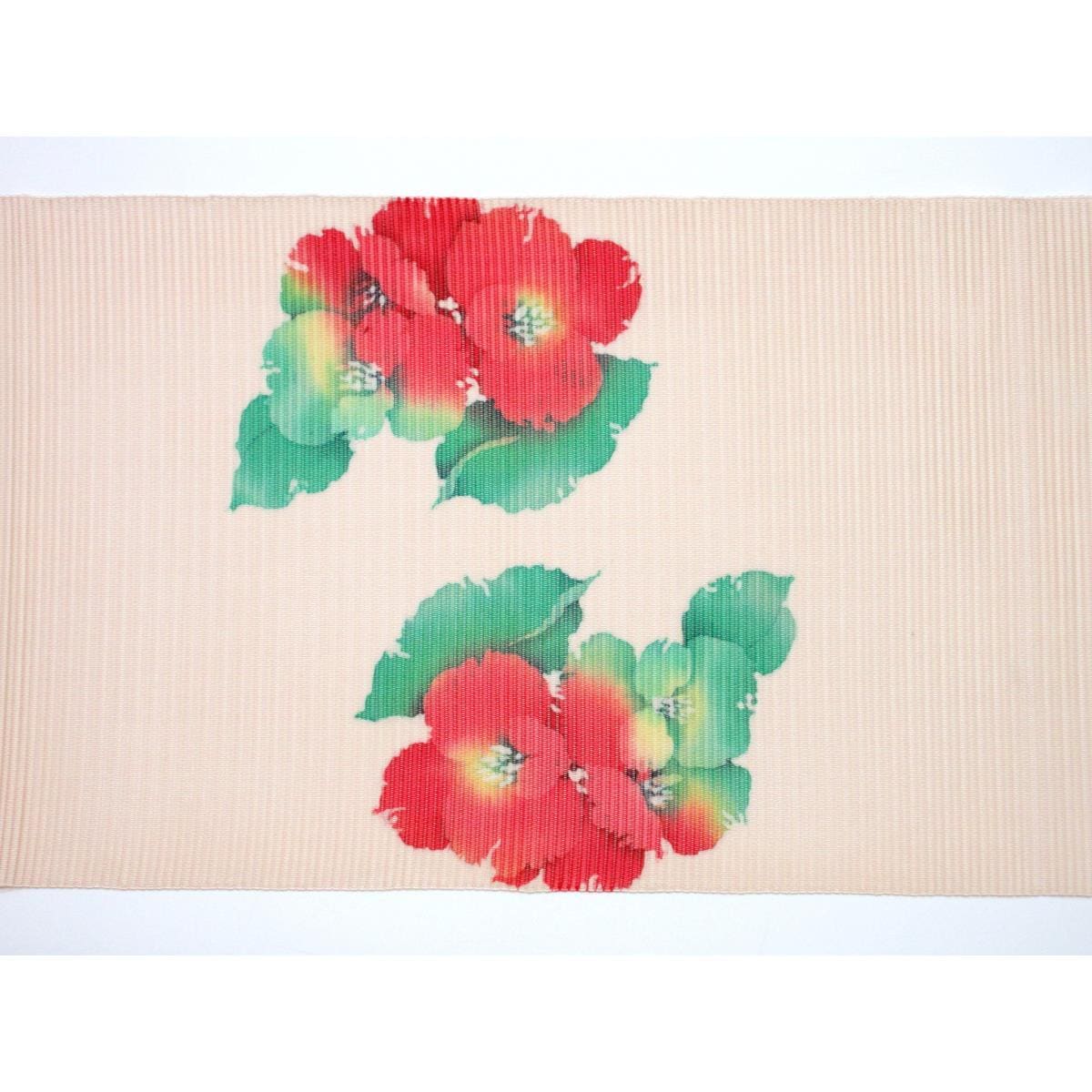 【未使用品】夏名古屋帯　絽綴　染帯