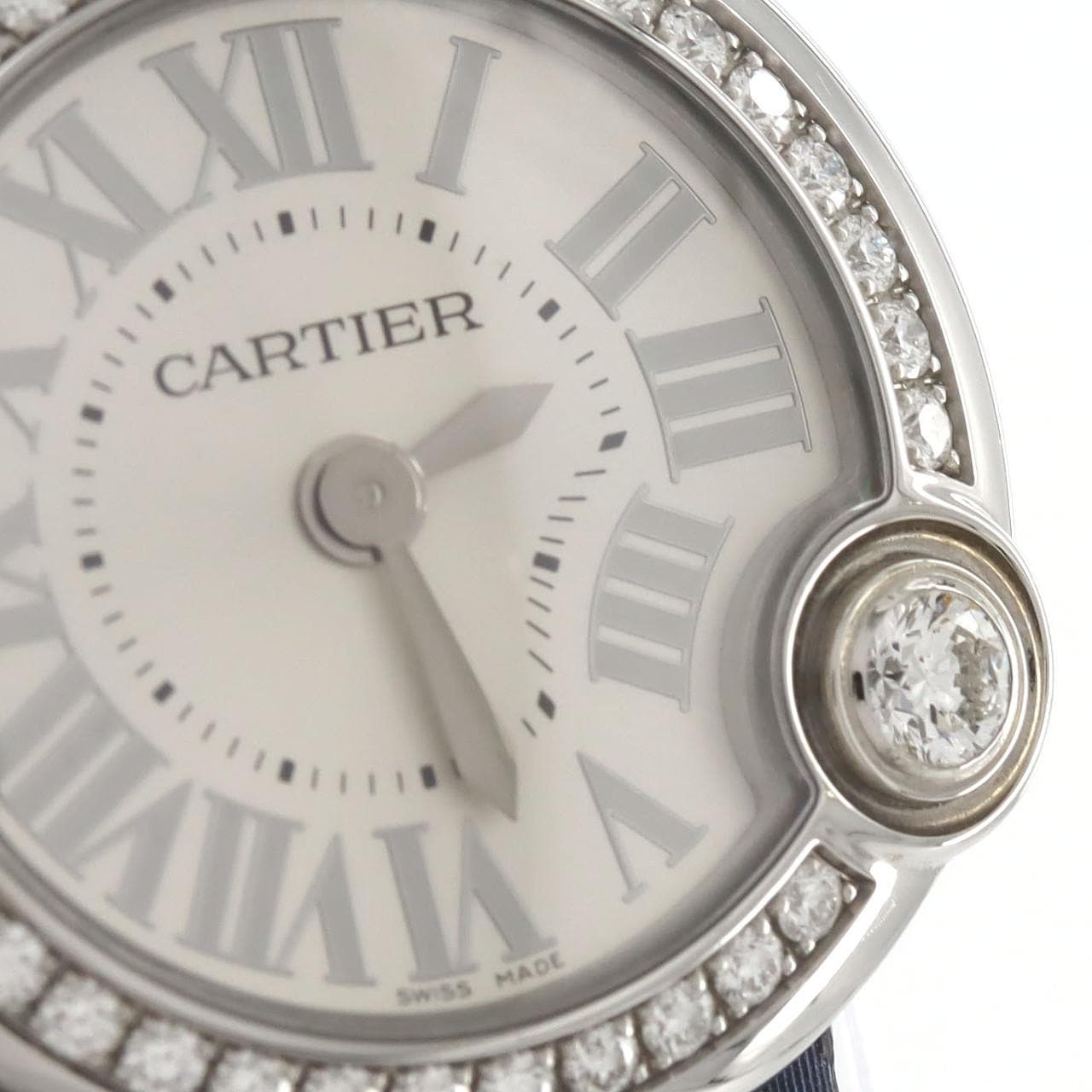 Cartier Ballon Blanc/D W4BL0002 SS石英