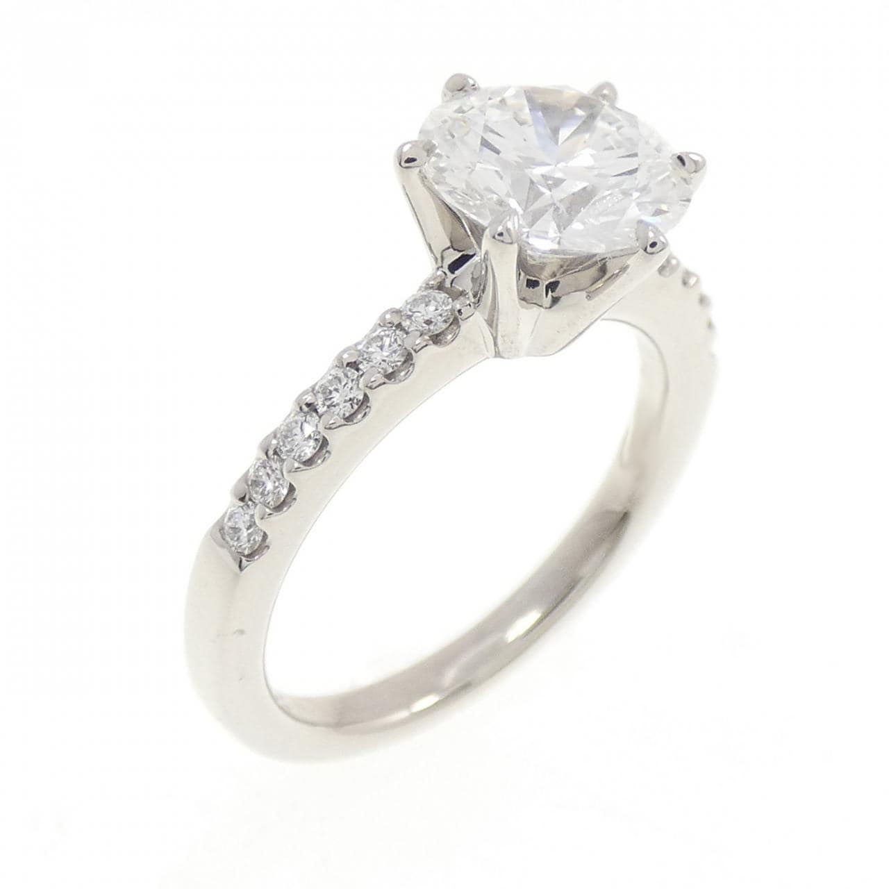 ロイヤル アッシャー ダイヤモンド リング 1.26CT (D VVS1)