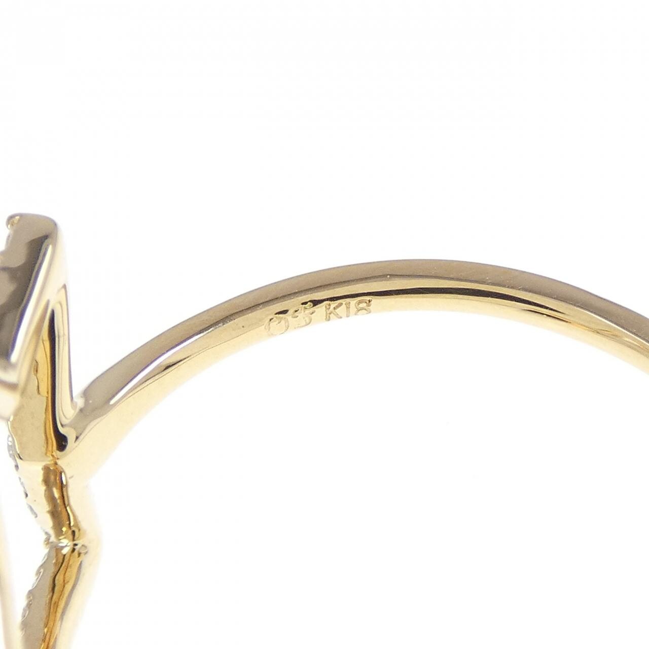 オレフィーチェ スター ダイヤモンド リング 0.18CT