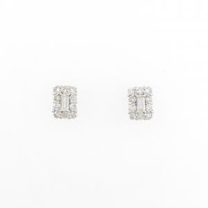 【新品】PT900 ダイヤモンド ピアス 0.44CT