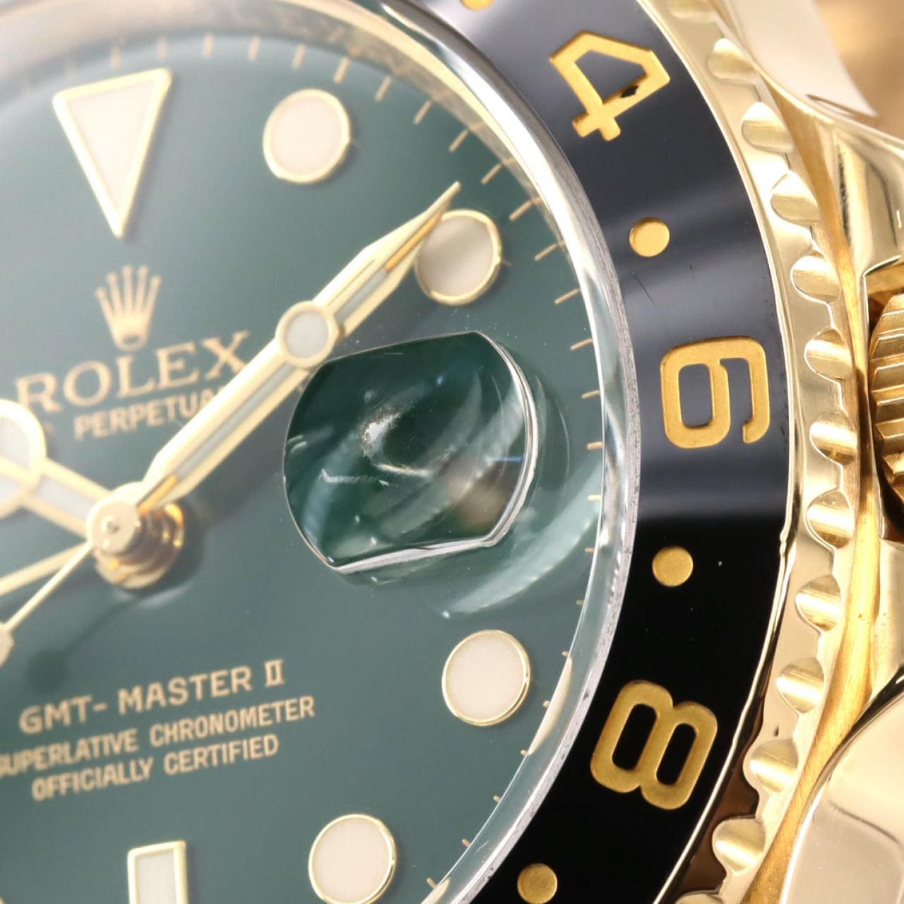 ロレックス GMTマスターⅡ 116718LN YG 自動巻 ランダム番