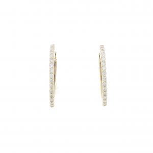 【リメイク】K18YG ダイヤモンド ピアス 0.30CT