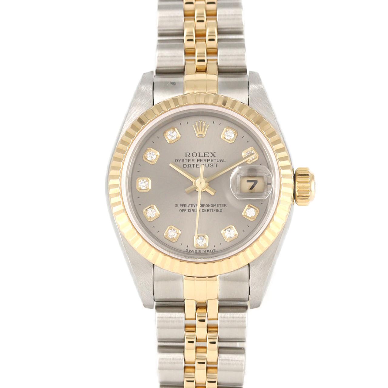 ロレックス デイトジャスト 79173G SSxYG 自動巻 P番