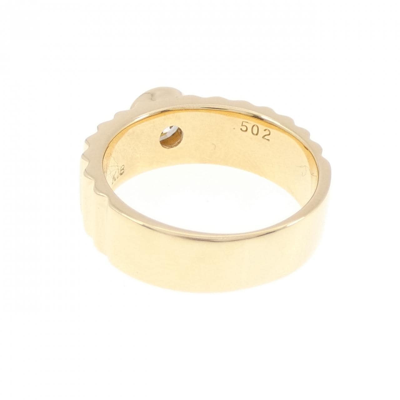 K18YG ダイヤモンド リング 0.502CT
