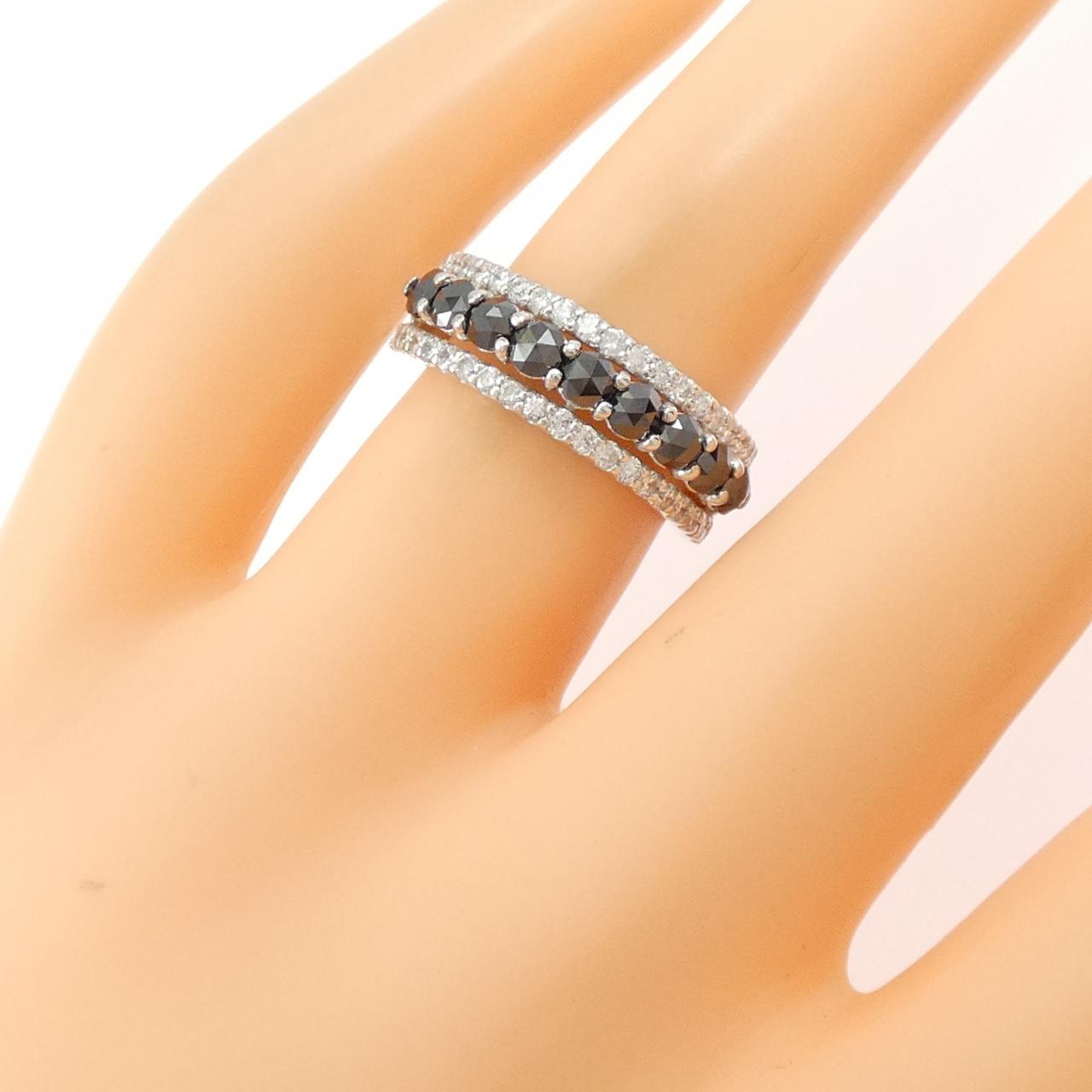 K18WG ダイヤモンド リング 1.10CT