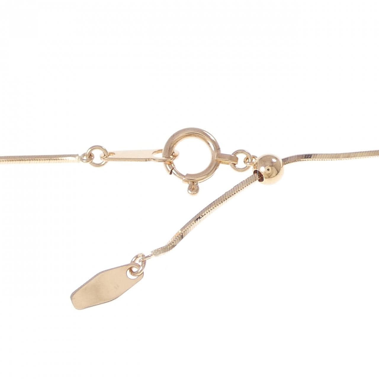 K18PG サファイヤ ネックレス 4.60CT