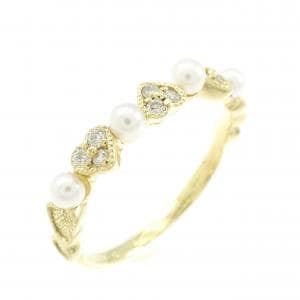 K18YG アコヤパール リング