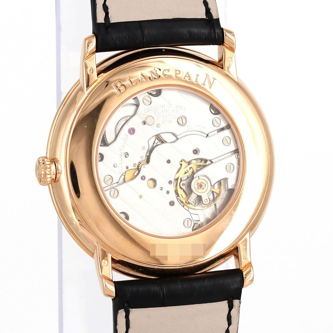 Blancpain Vallee Ultra Slim Power Reserve RG 6606-3642-55B PG/RG手動上弦