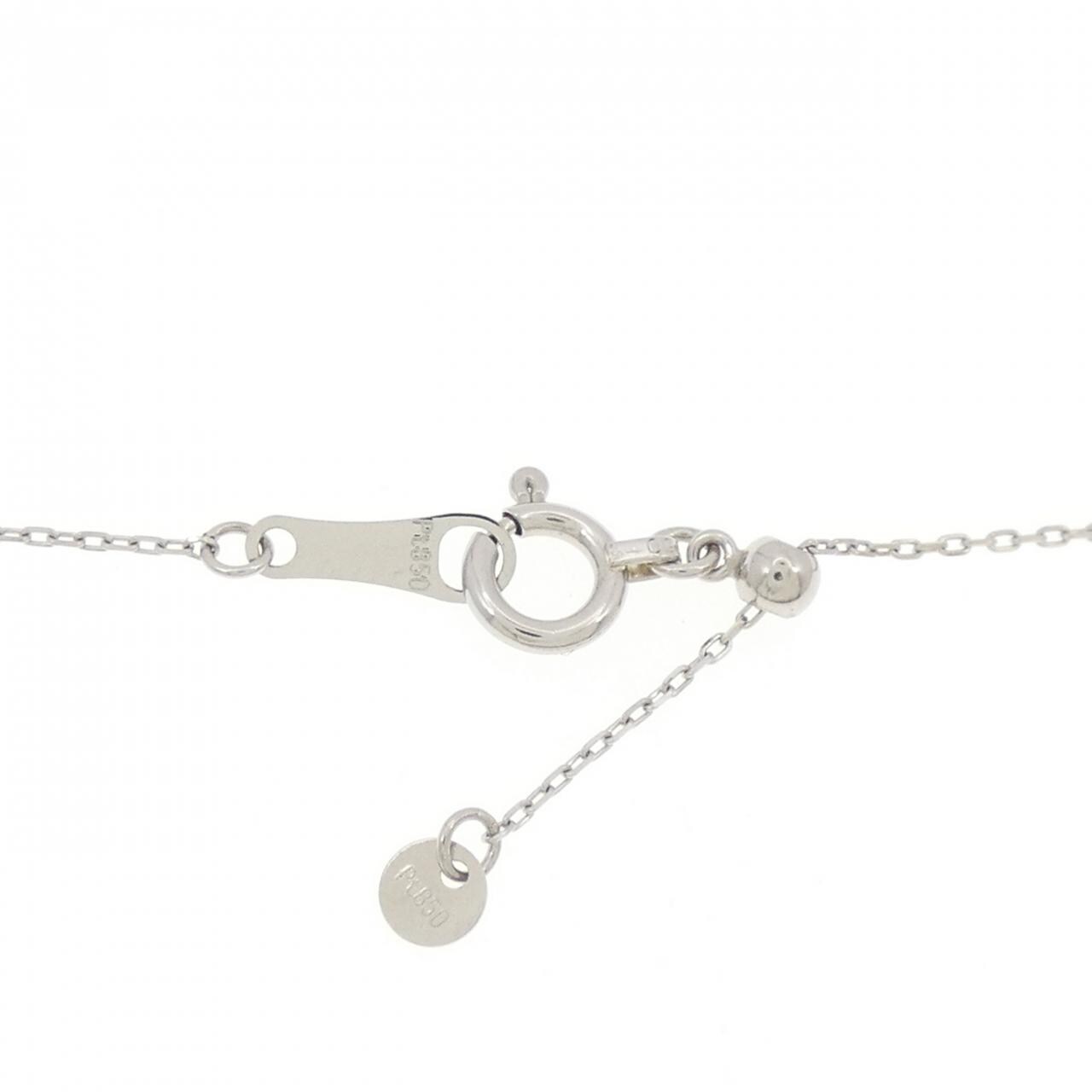 【新品】PT900/PT850 ダイヤモンド ネックレス 0.30CT