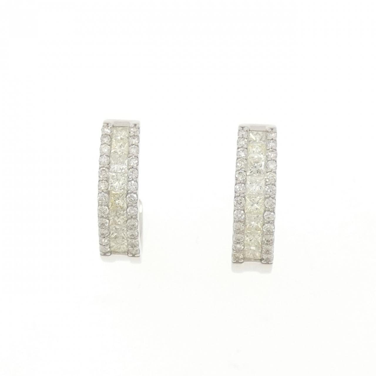 【新品】PT900 ダイヤモンド ピアス 0.90CT