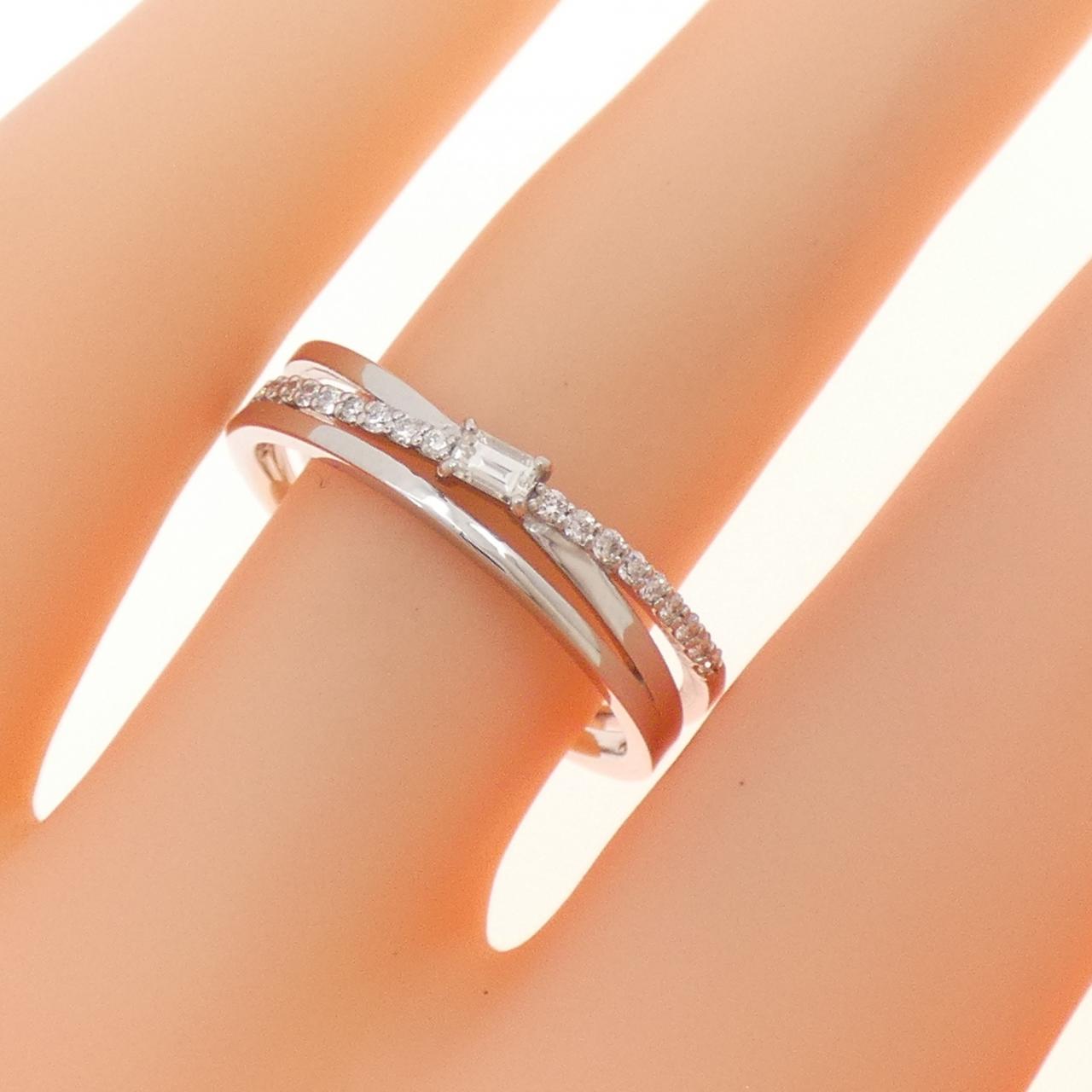 【新品】PT900 ダイヤモンド リング 0.15CT