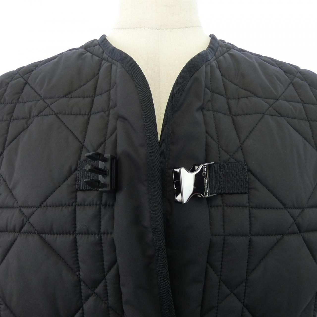 クリスチャンディオール CHRISTIAN DIOR マクロカナージュ キルティング 327C31A2827 ノーカラージャケット