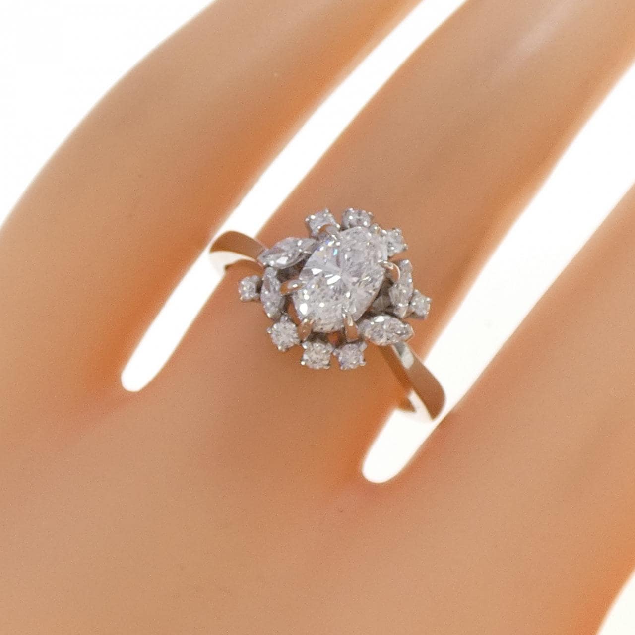 ミキモト ダイヤモンド リング 0.61CT