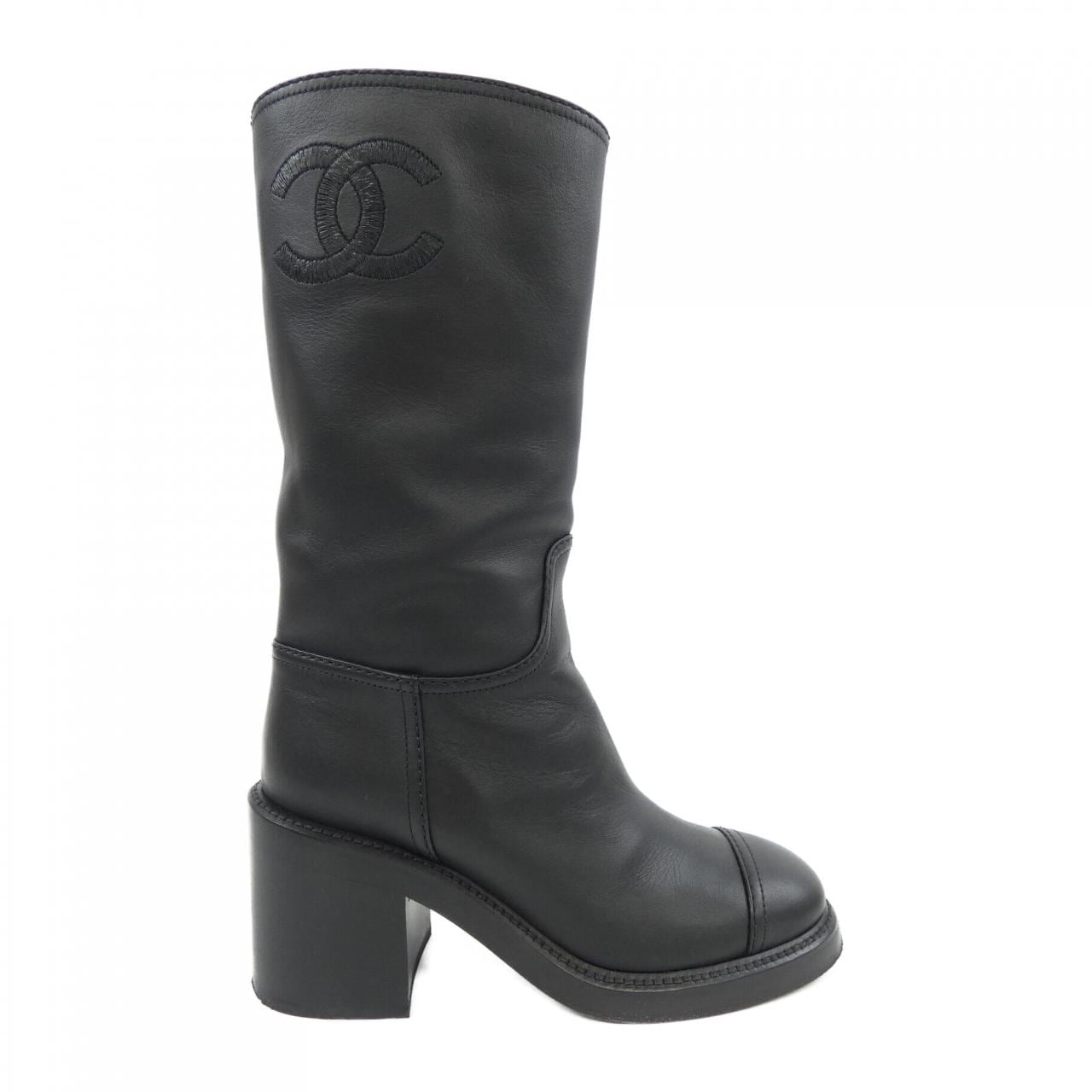 シャネル CHANEL ハイブーツ HIGH BOOTS G39614X56793 ブーツ