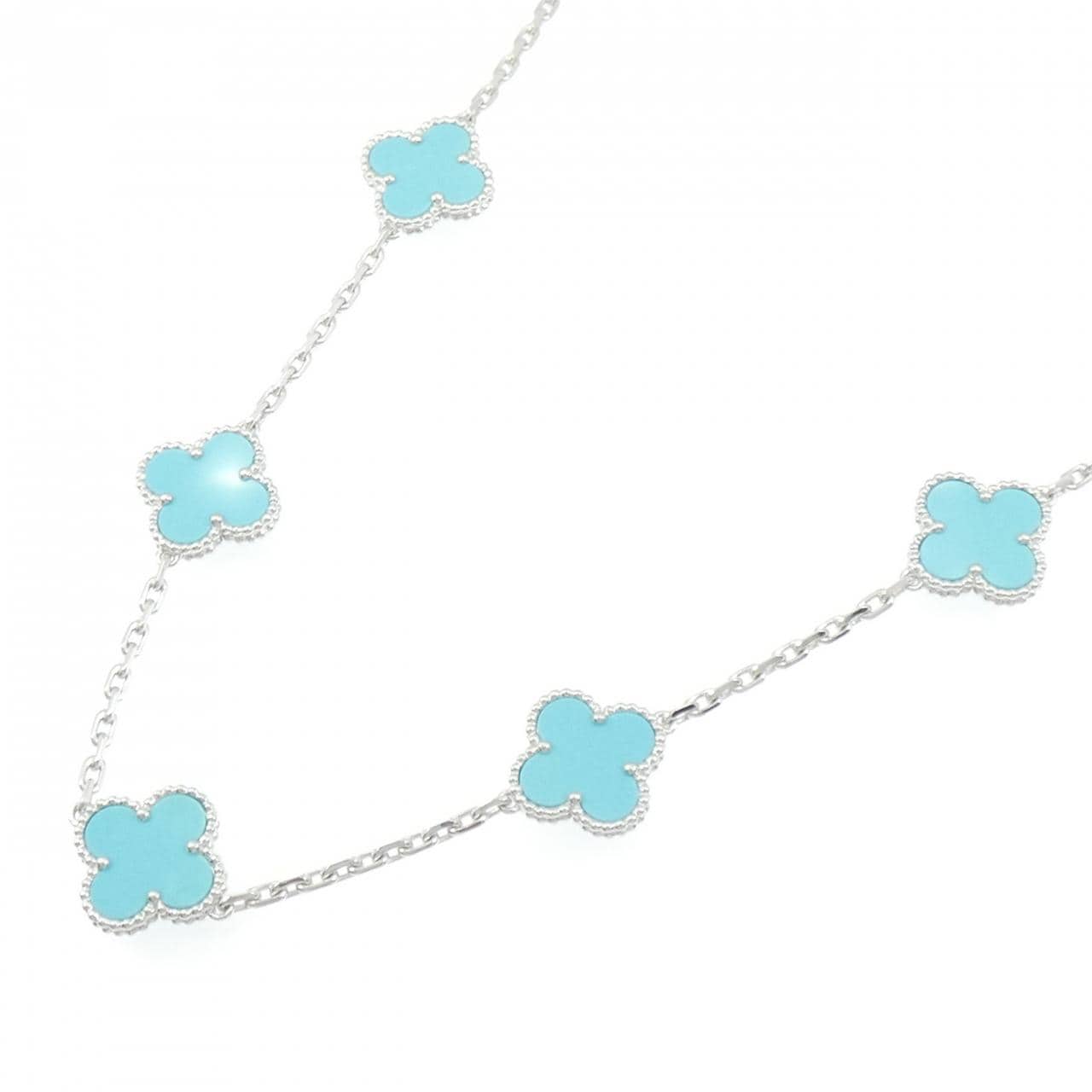 ヴァンクリーフ&アーペル ヴィンテージアルハンブラ 10モチーフ ネックレス