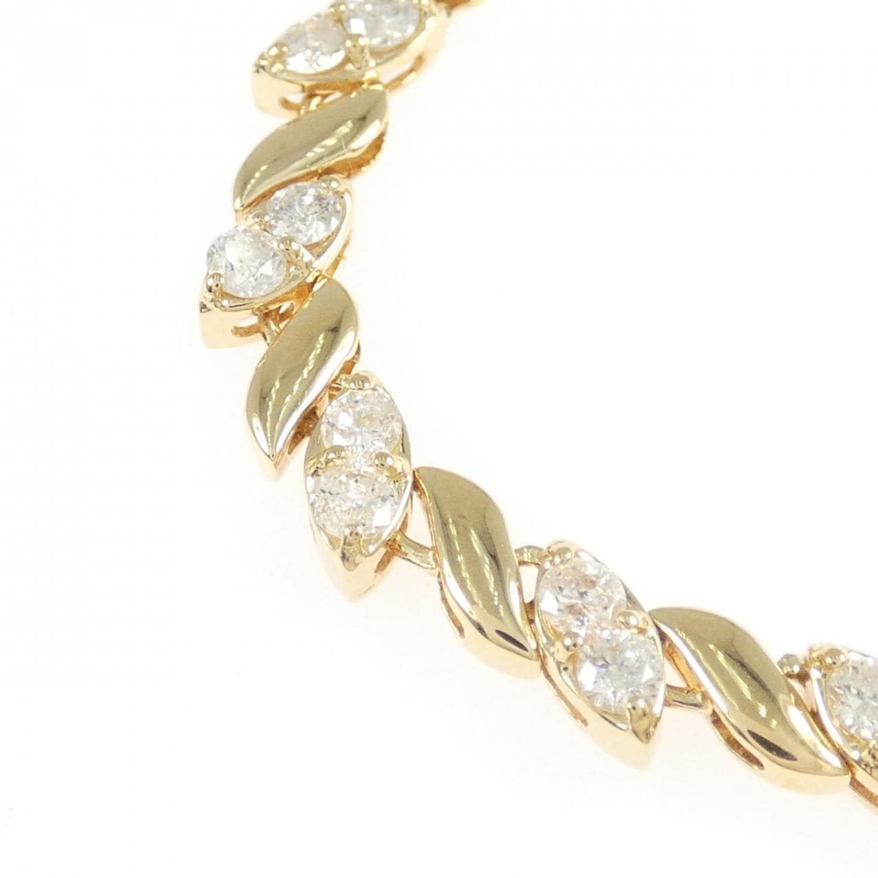 K18YG ダイヤモンド ネックレス 5.00CT