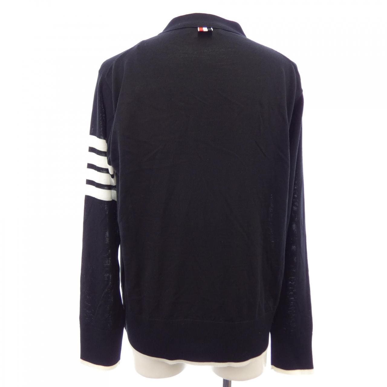 トムブラウン THOM BROWNE ファイレメリノウール 4-BAR リラックスフィットカーディガン MKC002D カーディガン