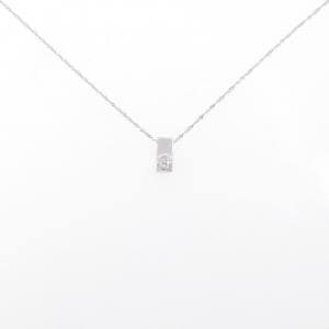 K18WG ダイヤモンド ネックレス 0.03CT